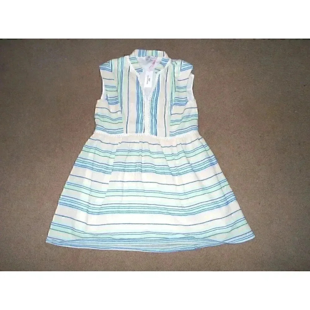 Vineyard Vines Made in Italy Cotton Tunic Dress NWT Size L Originally $138 Summe